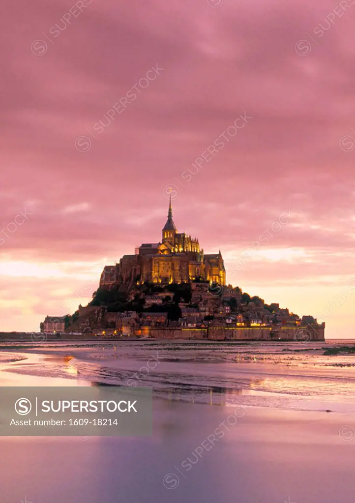 Mont St. Michel, Manche, Normandy, France