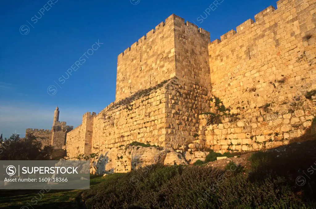 City Walls & Citadel (Tower of David), Jerusalem, Israel