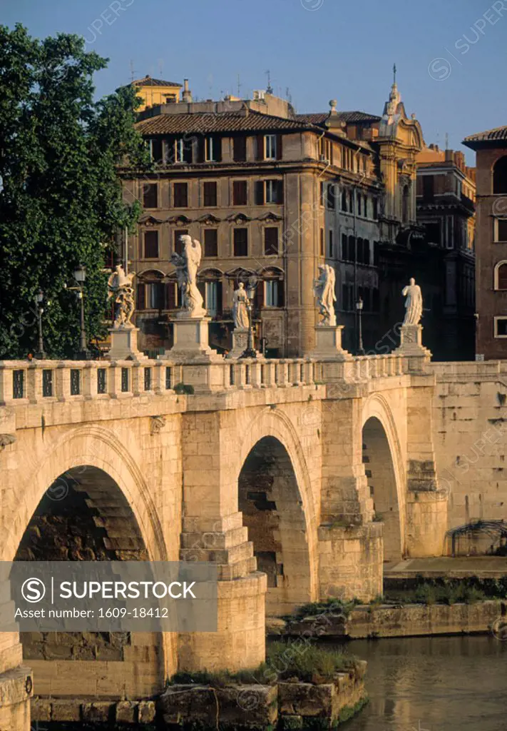 Ponte Sant Angelo, Rome, Italy