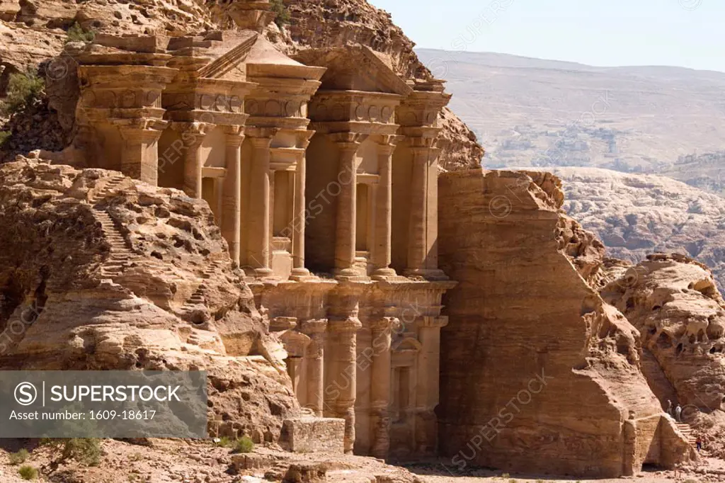 Ad-Dayr (The Monastery) tomb, Petra, Jordan