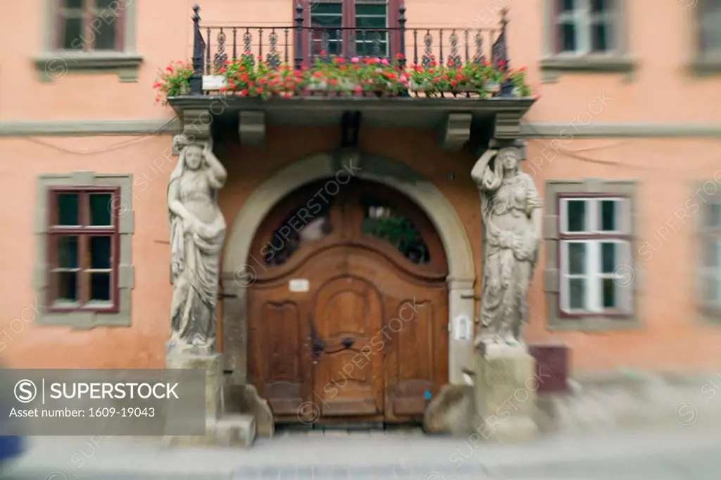 Doorway, Sibiu, Transylvania, Romania