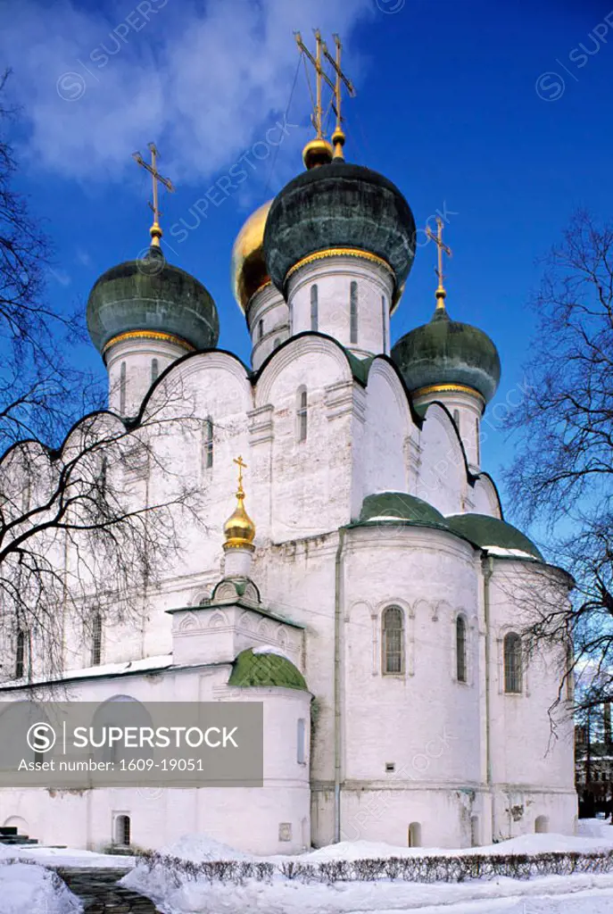 Smolensk Cathedral, Novodevichy, Moscow, Russia