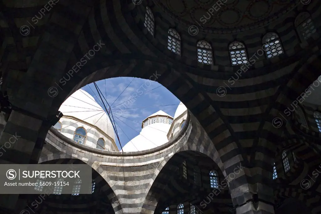 Interior of karavansarai, Damascus, Syria