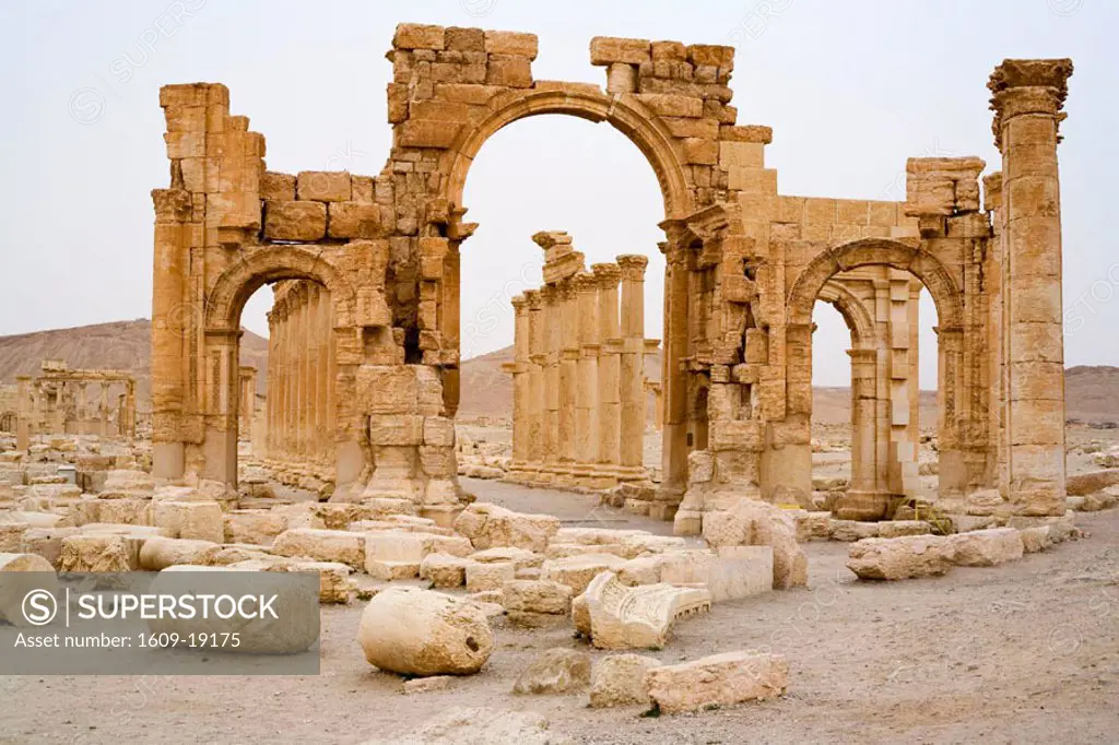 Triumphal Gate, Palmyra, Syria