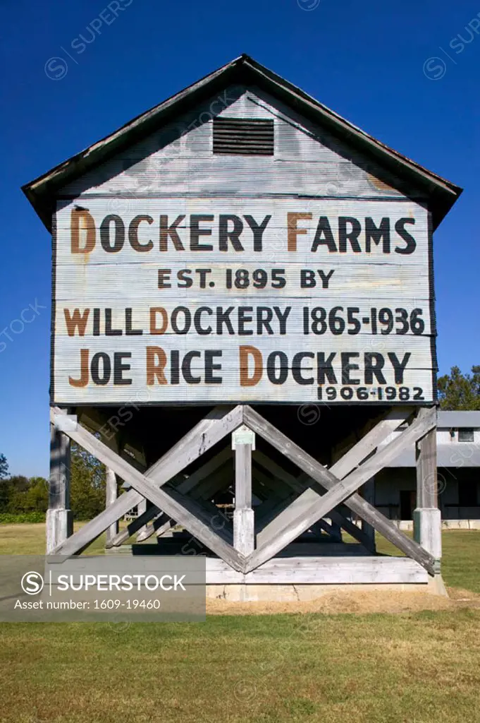 Dockery Farms Plantation, Cleveland, Mississippi Delta, Mississippi, USA