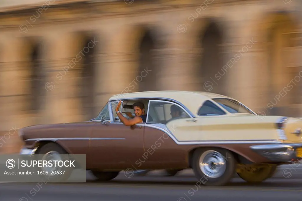 1950s American car, Havana, Cuba