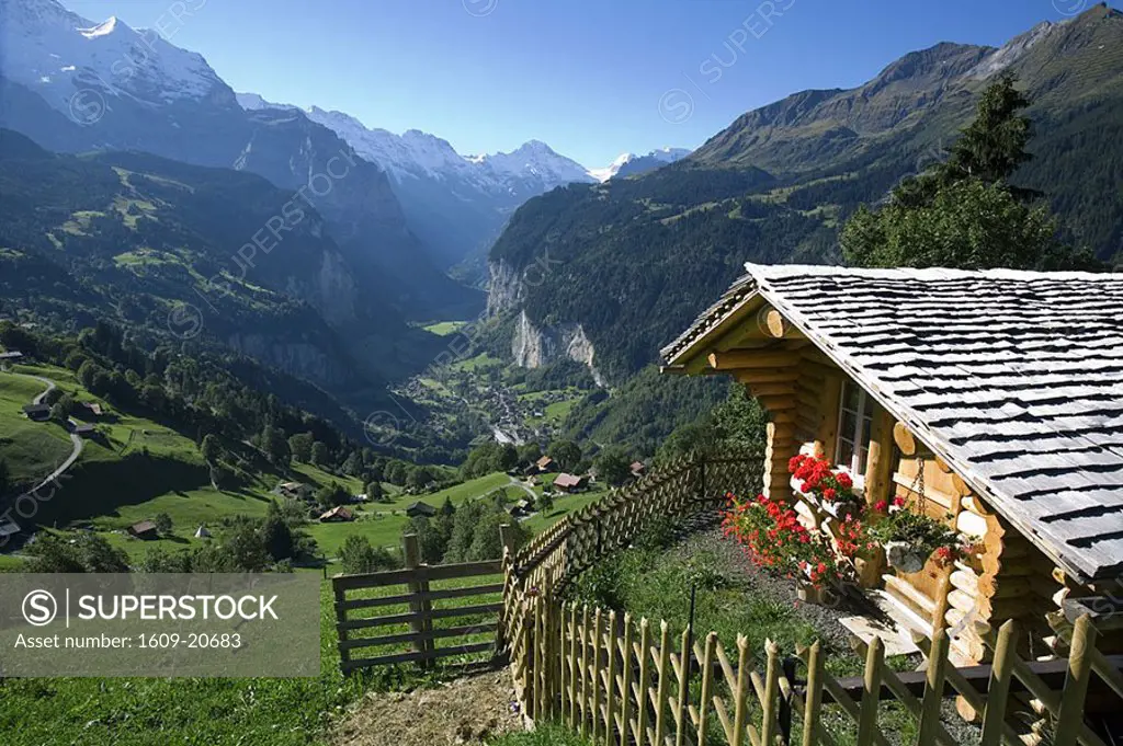 Alpine Cabin, Wengen & Lauterbrunnen valley, Berner Oberland, Switzerland
