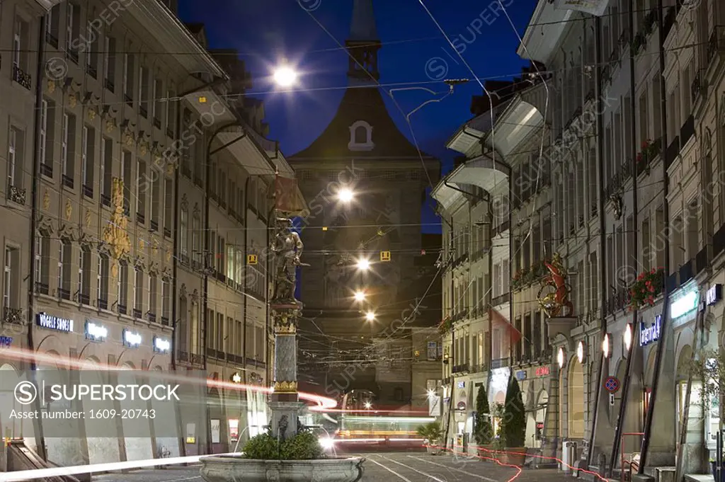 Clock tower, Bern, Berner Oberland, Switzerland
