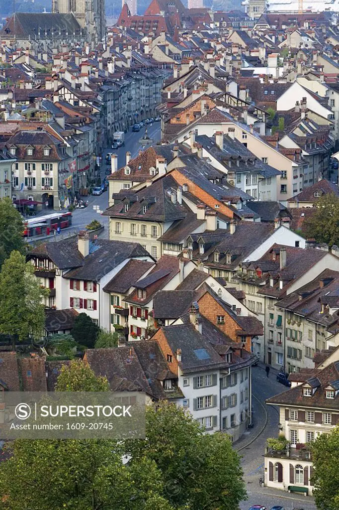 Old Town, Bern, Berner Oberland, Switzerland