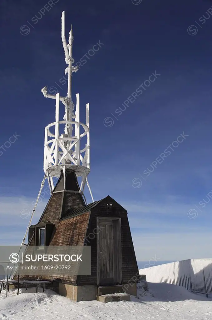 Meteorological station, Mount Santis 2502 m, Appenzell Innerrhoden, Switzerland