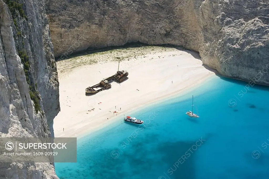 Shipwreck Navagio Beach, Zakynthos, Ionian Islands, Greece