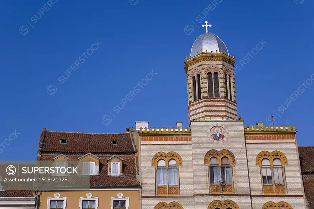 Orthodox Church, Piata Sfatului, Brasov, Transylvania, Romania
