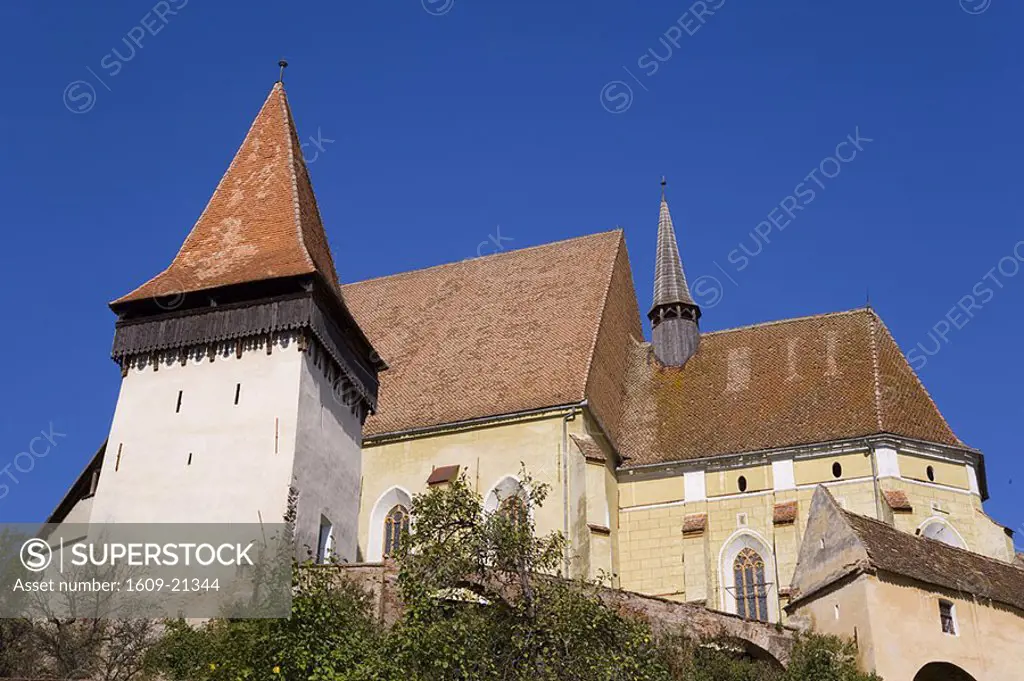 15th Century fortified Church, Biertan, nr Sighisoara, Transylvania, Romania