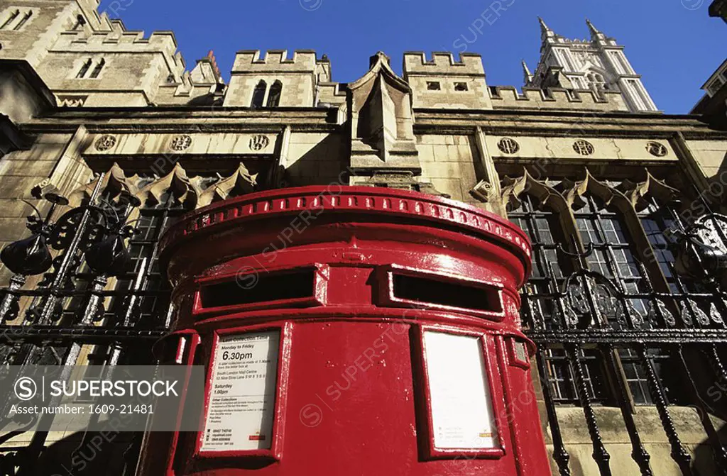 Red Post Box, London, England
