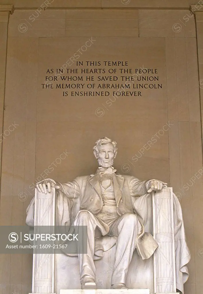 Lincoln Memorial, Washington D C , USA