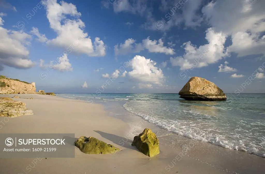 Unspoilt beach, East coast of Socotra, Yemen