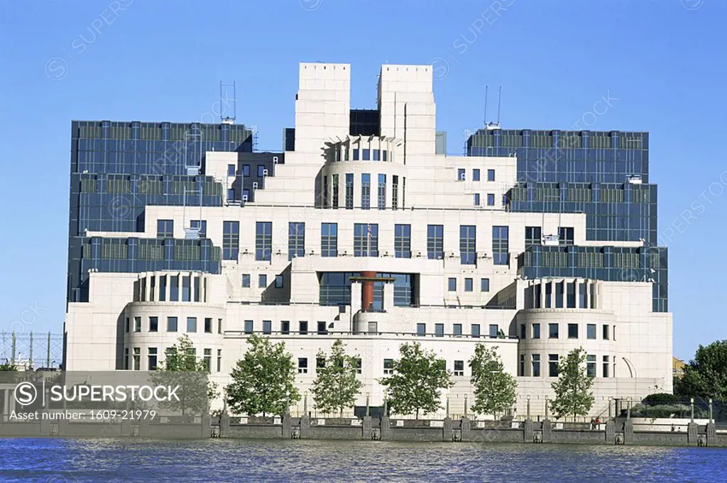 England, London, Vauxhall, MI6 Secret Intelligence Service Headquarters