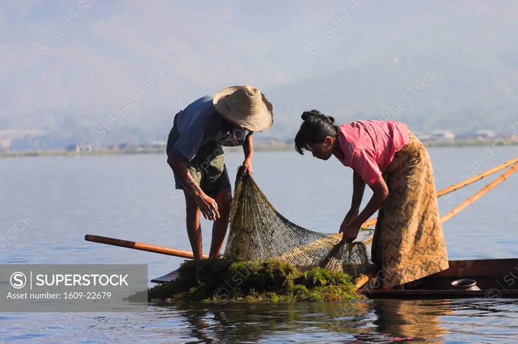 Myanmar Burma, Shan State, Inle Lake