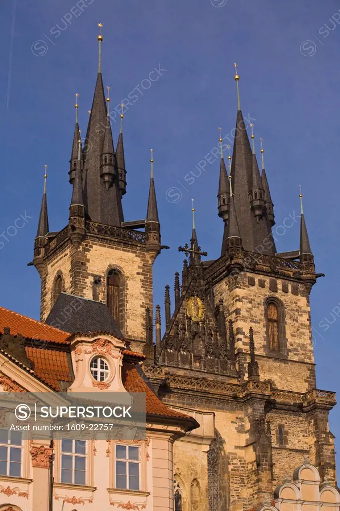 Church of our Lady before Tyn, Old town Square, Prague, Czech Republic