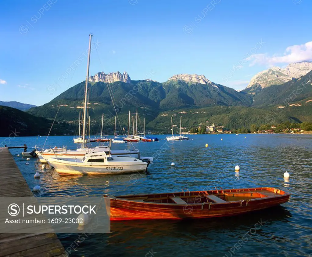 France, Rhone Alps, Lac d´Annecy