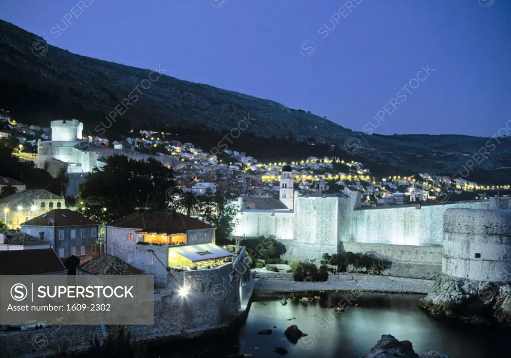 Walled Old City of Dubrovnik, Croatia