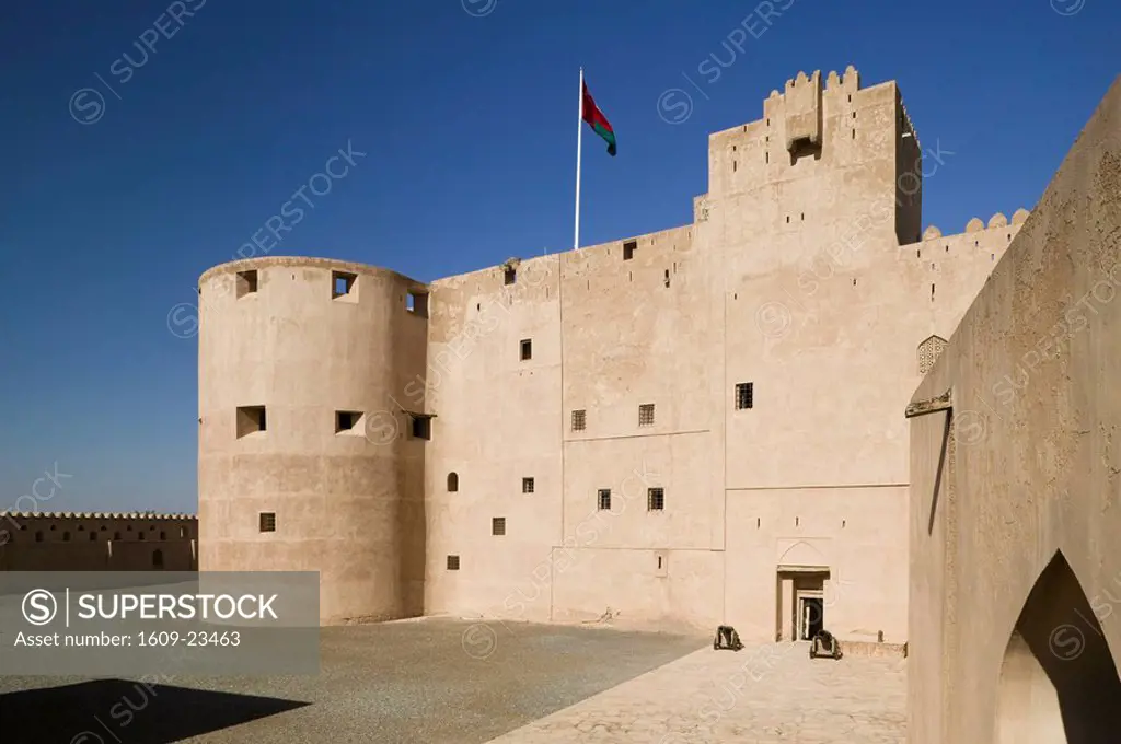 Oman, Western Hajar Mountains, Jabrin, Jabrin Fort