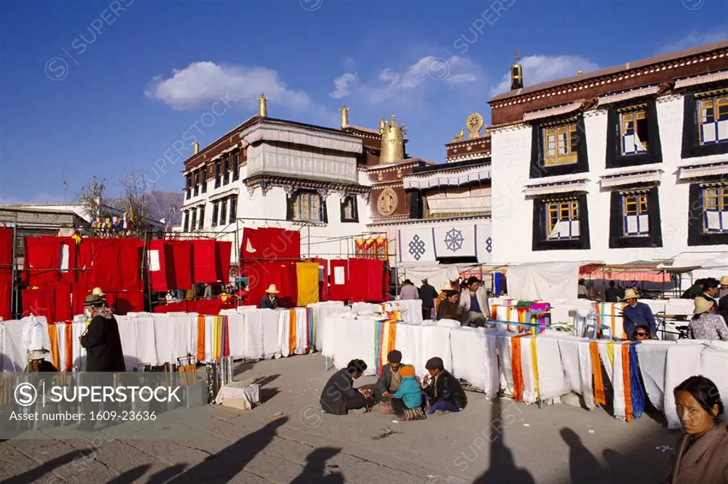 Jokhang temple, Lhasa, Tibet, China, Asia