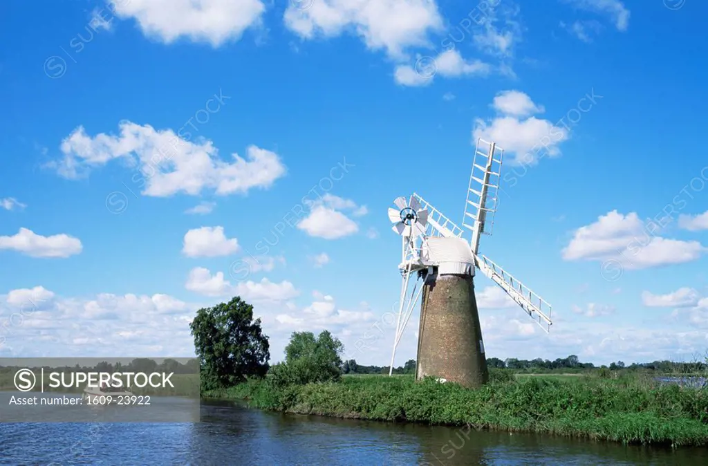 England, Norfolk, Norfolk Broads, River Ant