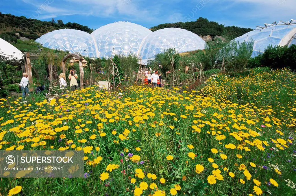 England, Cornwall, St Austell, The Eden Project
