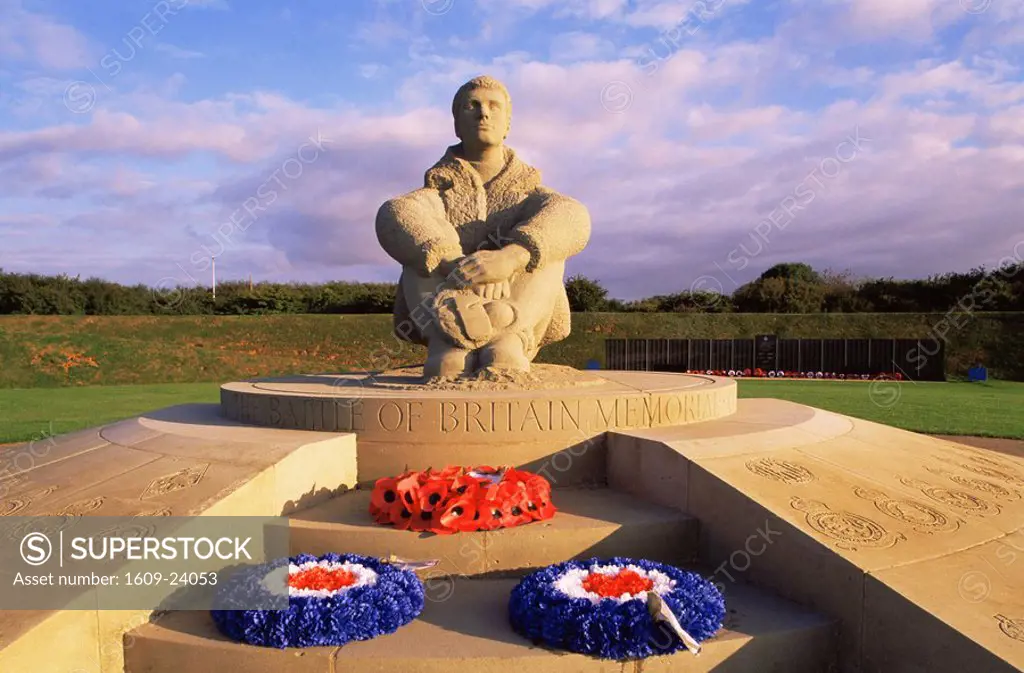 England, Kent, Folkestone, The Battle of Britain Memorial at Capel-le-ferne