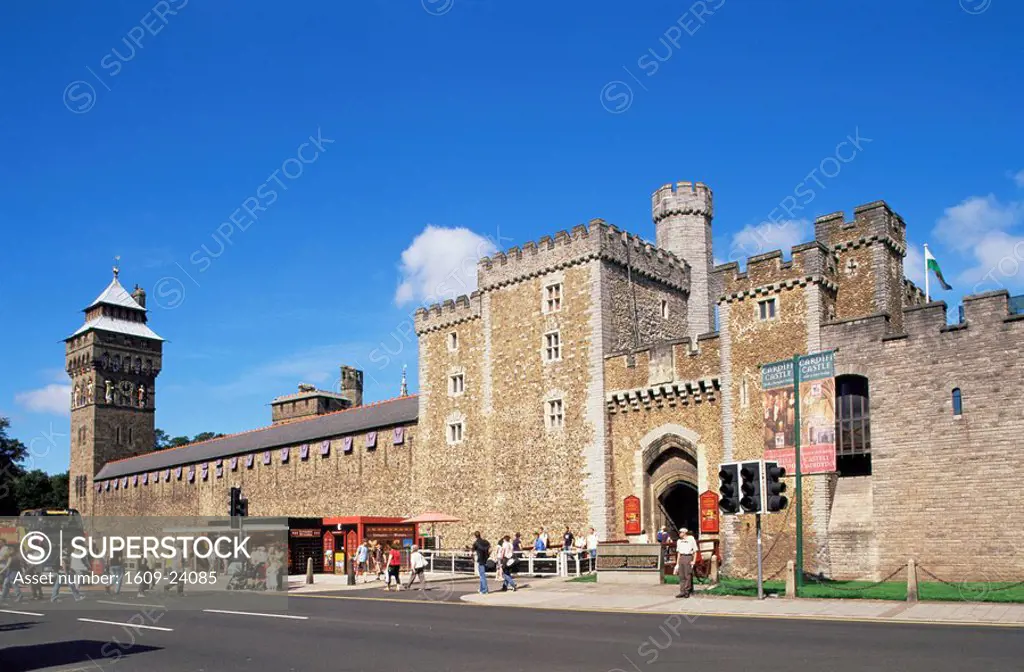 UK, Wales, Monmouthshire, Cardiff, Cardiff Castle