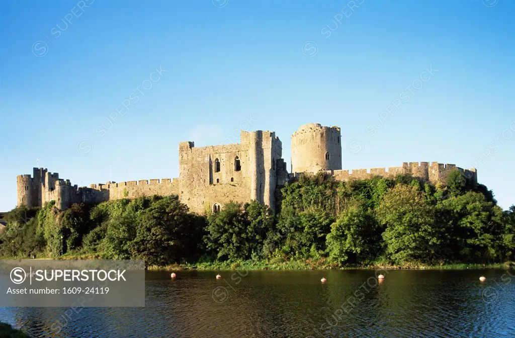 UK, Wales, Pembrokeshire, Pembroke, Pembroke Castle