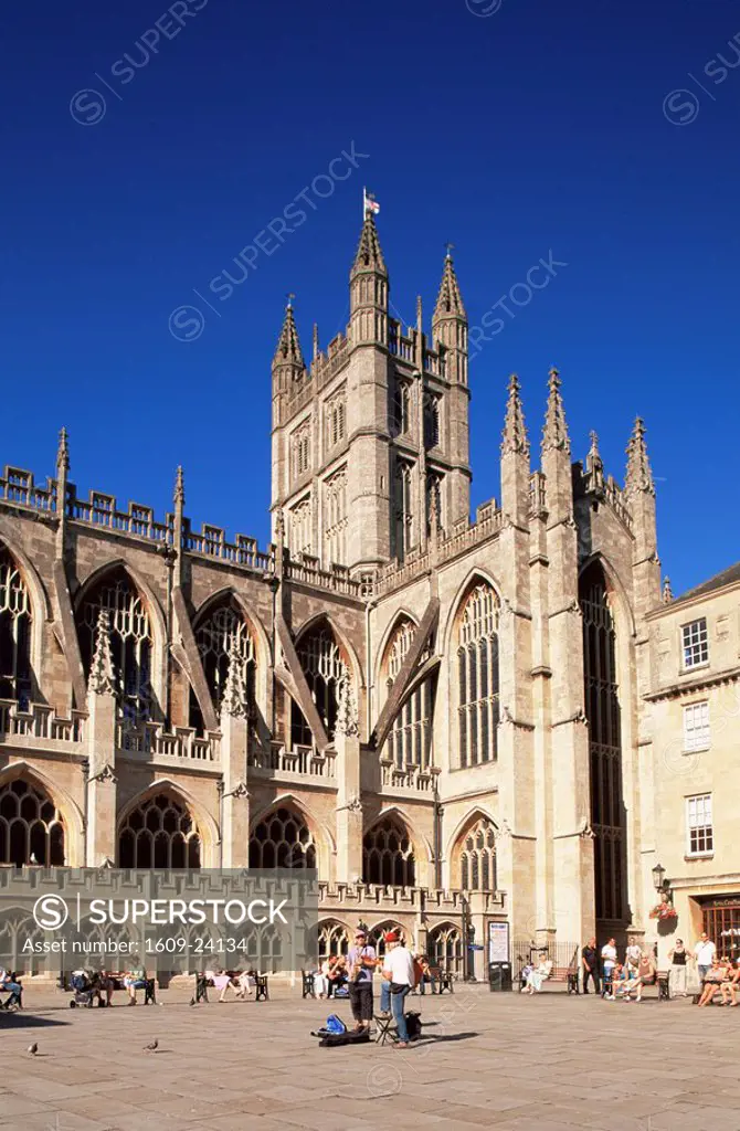 England, Somerset, Bath, Bath Cathedral