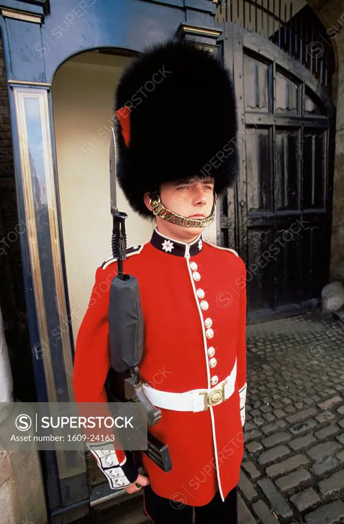 England, London, Guard at St  James´s Palace