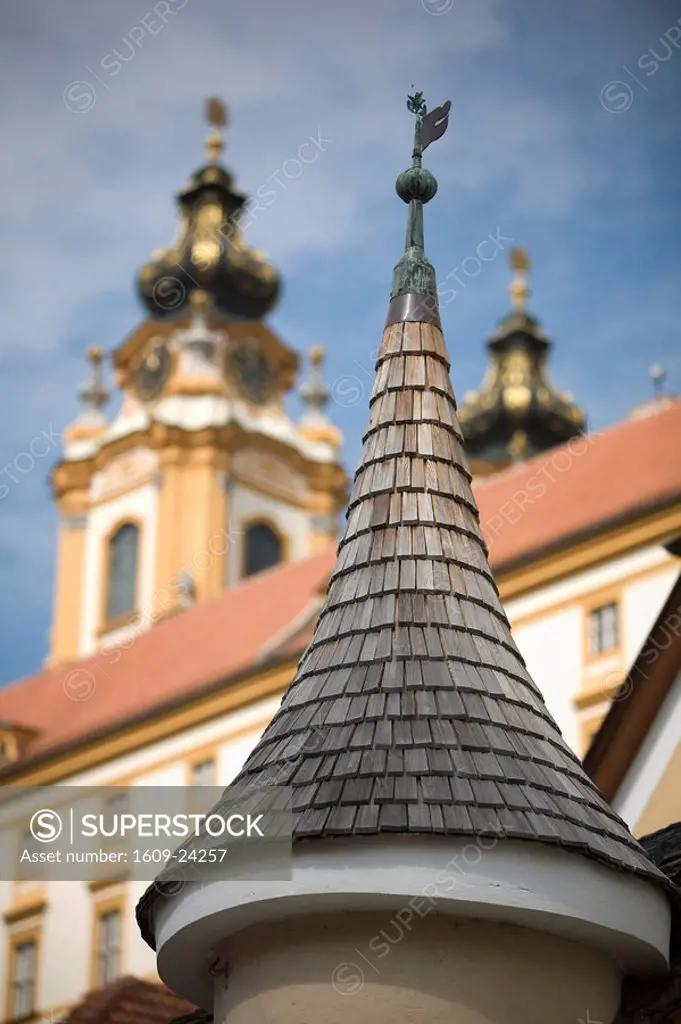 Roof Detail, Melk Abbey, Wachau, Lower Austria, Austria