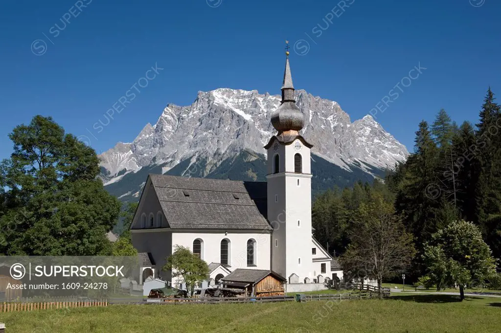 Church, Biberwier, Tirol, Austria
