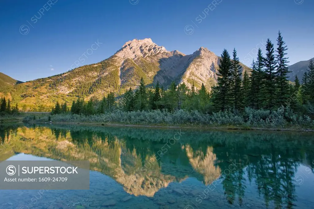 Mt. Lorette & Lorette Ponds, Peter Lougheed Provincial Park, Kananaskis Country, Alberta, Canada