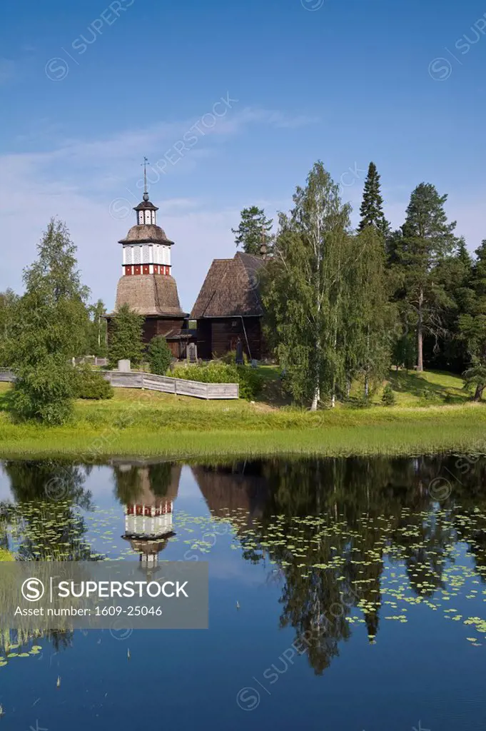 UNESCO Old Wooden Church, Petajavesi, near Jyvaskyla, The Lakeland, Finland