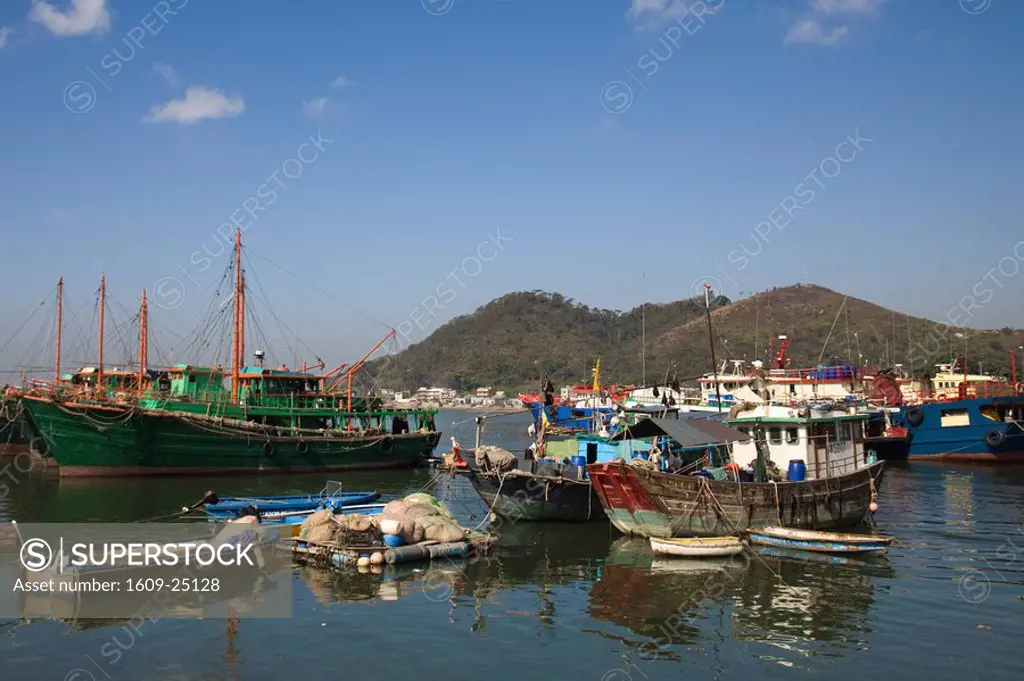 China, Hong Kong, Lantau Island, Tai O harbour