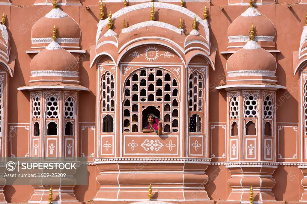 Palace of the Winds Hawa Mahal, Jaipur, Rajasthan, India