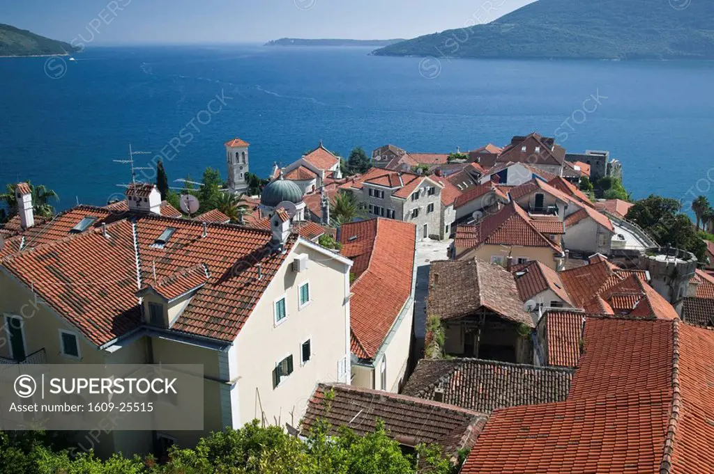 Montenegro, Adriatic coast, Bay of Kotorska, Herceg Novi