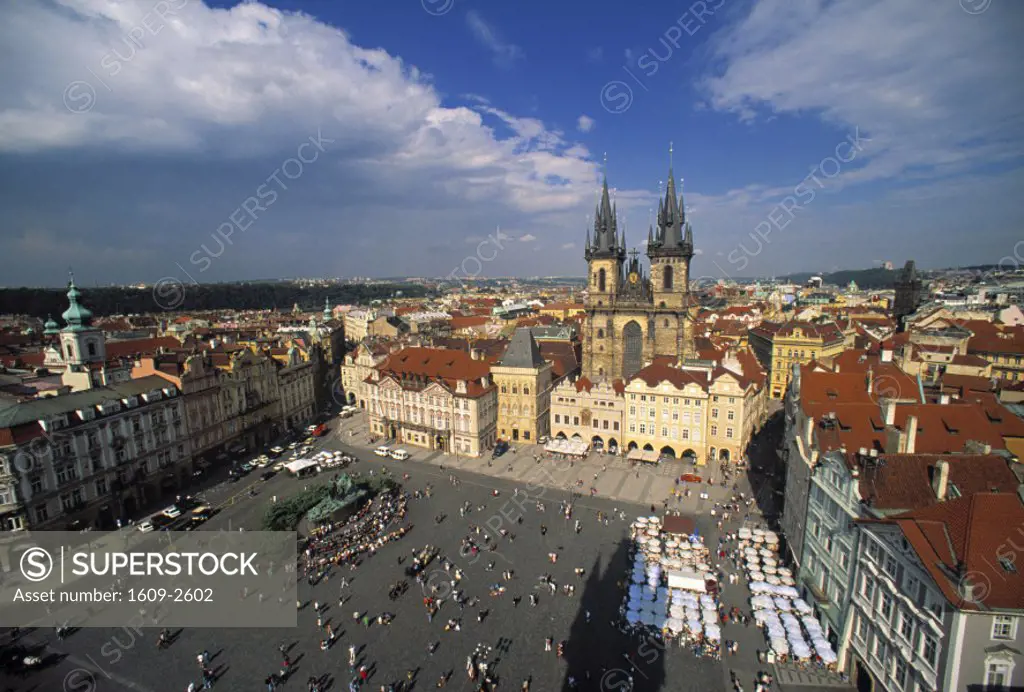 Old Town Square Prague Czech Republic