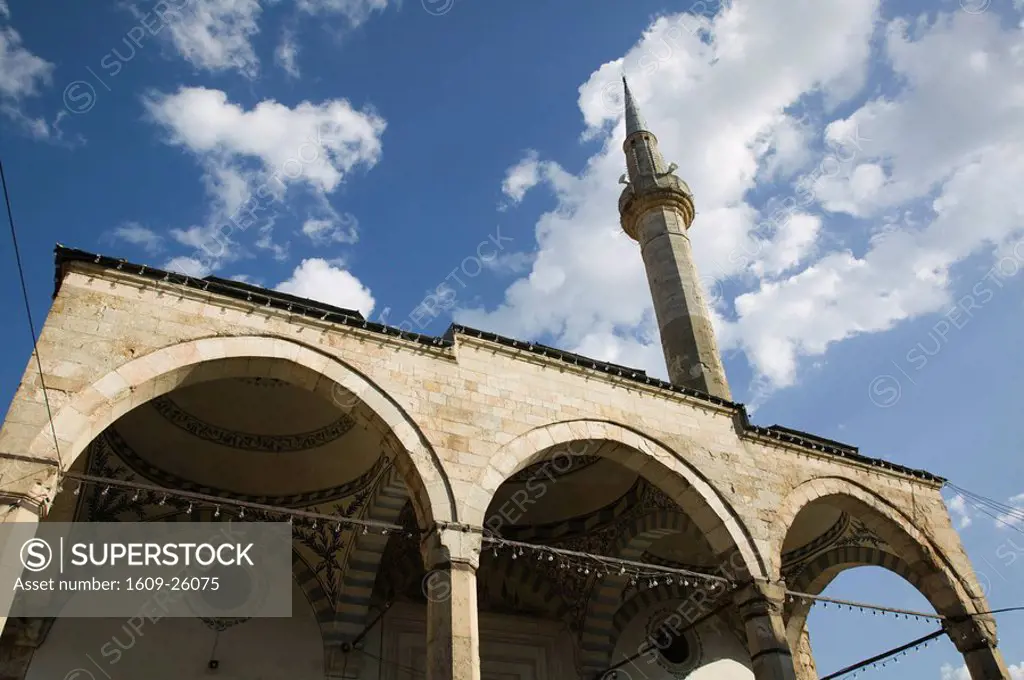 Serbia, Kosovo, Prishtina, Exterior of the Jashar Pasha Mosque