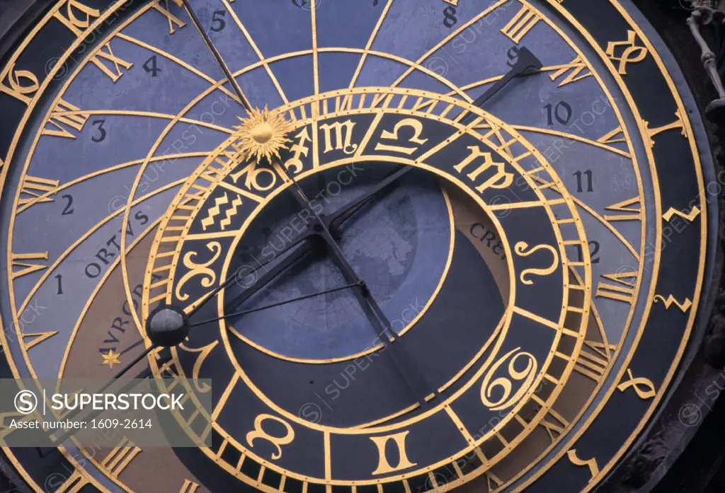 Astronomical Clock, Old Town Hall, Prague, Czech Republic