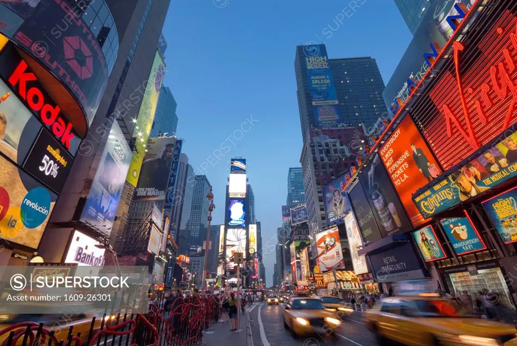 USA, New York City, Manhattan Times Square