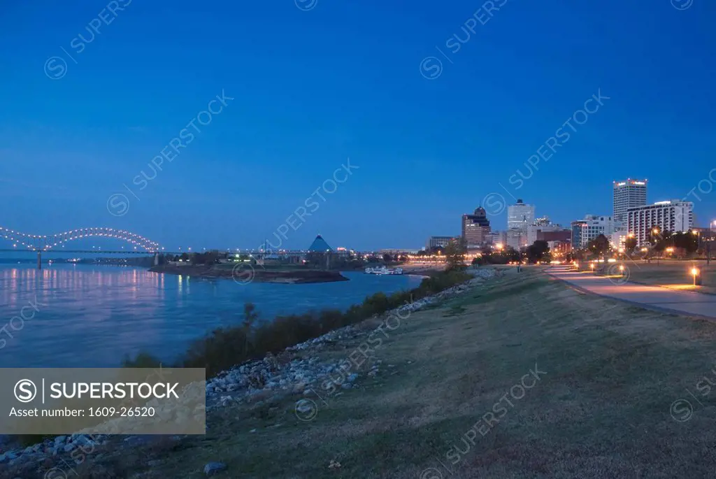 Mississippi River, Memphis, Tennessee, USA