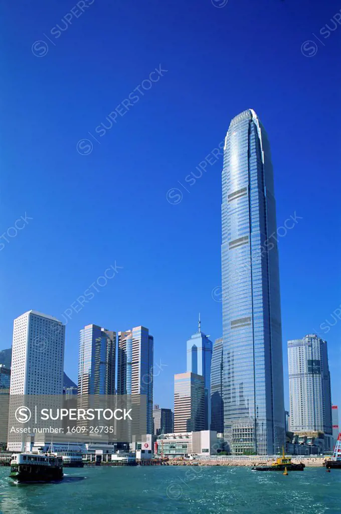 China, Hong Kong, City Skyline and Victoria Peak