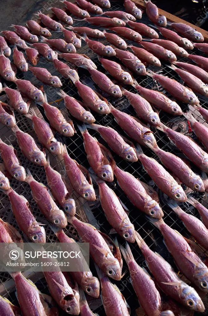 China, Hong Kong, Cheung Chau Island, Drying Fish