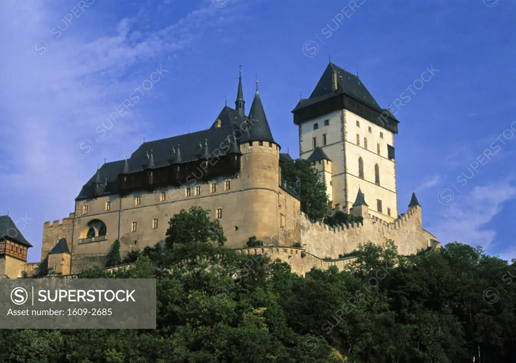 Karlstejn Castle, Central Bohemia, Czech Republic