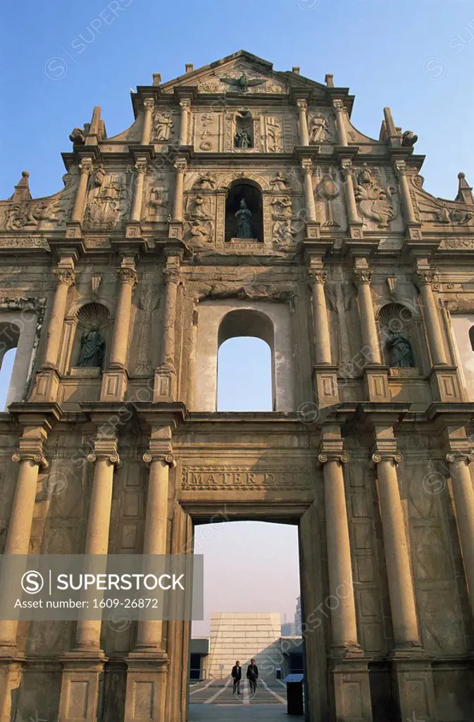 China, Macau, Ruins of St.Paul´s Church